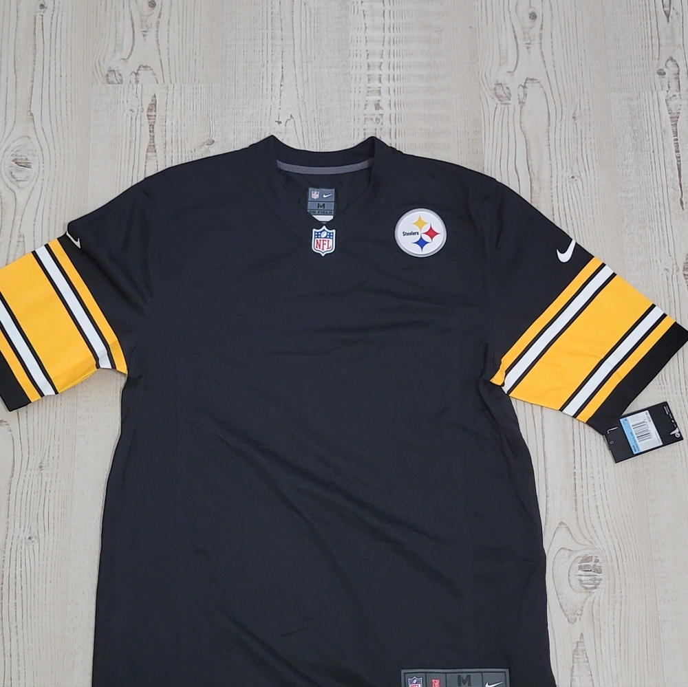 NWT Black NIKE Pittsburg Steelers NFL Jersey